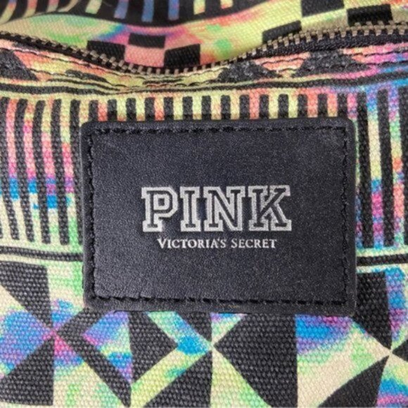 Vintage Pink Victoria’s Secret Rainbow Aztec Backpack main image 6